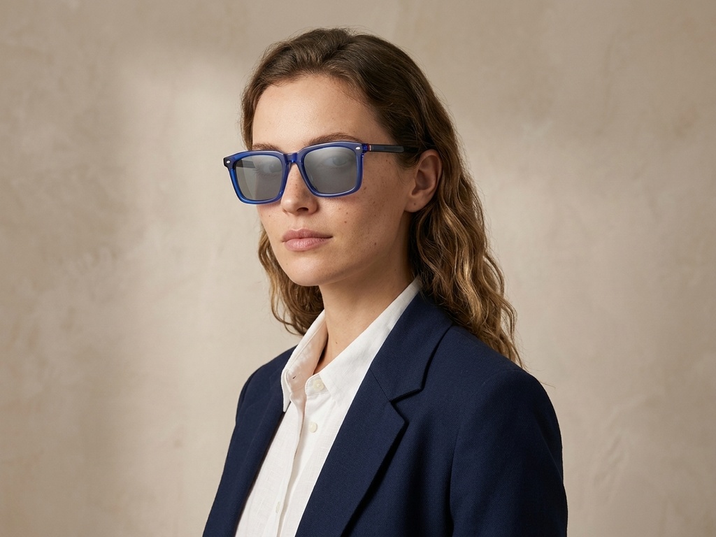 BS0420-0185_Blue_Rectangular_Acetate_Sunglasses_corner-tryon_female
