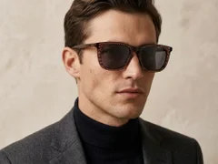 BS0420-0191_Yellow_Rectangular_Acetate_Sunglasses-tryon_male