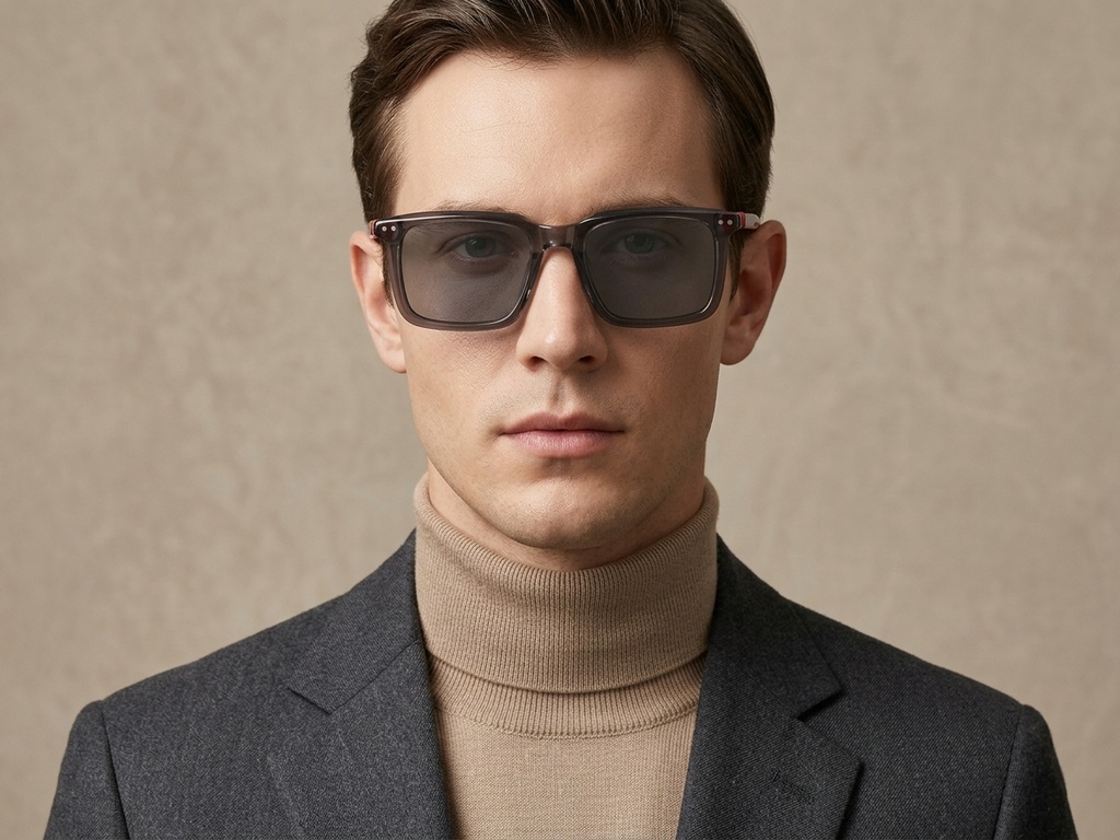 BS0420-0193_Grey_Rectangular_Acetate_Sunglasses_corner-tryon_male