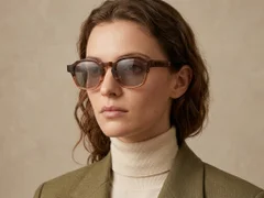BS0420-0199_Brown_Rectangular_Acetate_Sunglasses-tryon_female