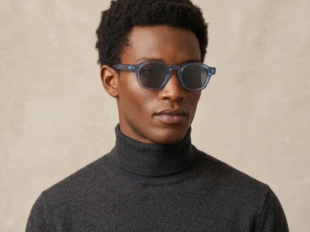 BS0420-0200_Blue_Rectangular_Acetate_Sunglasses_corner-tryon_male
