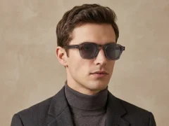BS0420-0201_Purple_Rectangular_Acetate_Sunglasses_corner-tryon_male