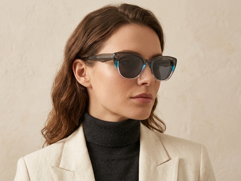 BS0420-0203_Green_Butterfly_Acetate_Sunglasses_corner-tryon_female