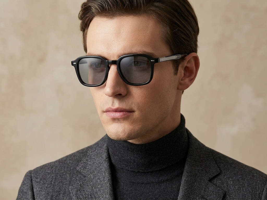 BS0420-0207_Black_Rectangular_Acetate_Sunglasses_corner-tryon_male