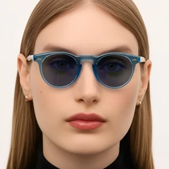 BS0420-0220_Blue_Round_Acetate_Sunglasses_model