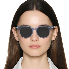 BS0420-0225_Blue_Round_Acetate_Sunglasses_model