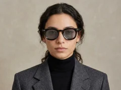 BS0420-0229_Tortoiseshell_Round_Acetate_Sunglasses-tryon_female