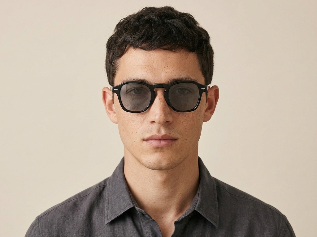 BS0420-0232_Black_Rectangular_Acetate_Sunglasses_corner-tryon_male