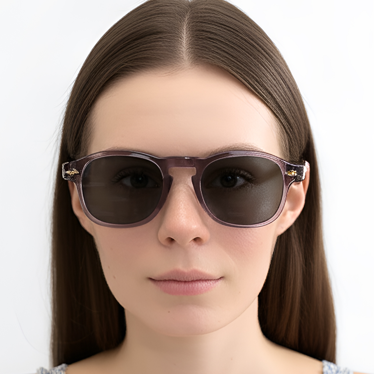 BS0420-0236_Purple_Rectangular_Acetate_Sunglasses_model