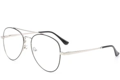 BS0420-0238_Black_Aviator_Metal_Glasses_corner