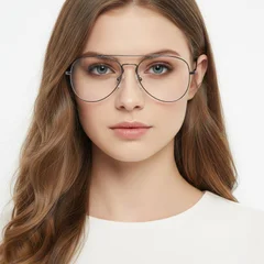 bs0420-0239_silver_aviator_metal_glasses_model
