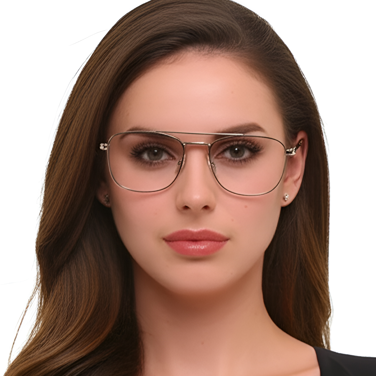 BS0420-0241_Silver_Aviator_Metal_Glasses_model