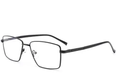 BS0420-0250_Black_Rectangular_Metal_Glasses_corner