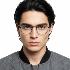 bs0420-0254_black_rectangular_metal_glasses_model