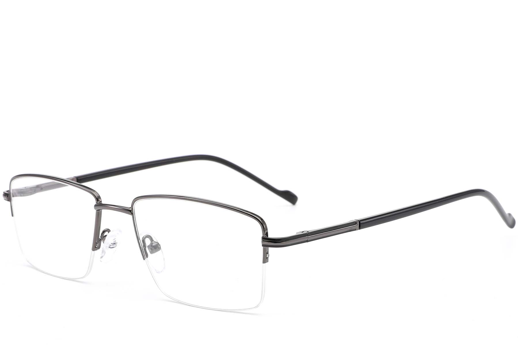 BS0420-0257_Grey_Semi-rimless_Metal_Glasses_corner