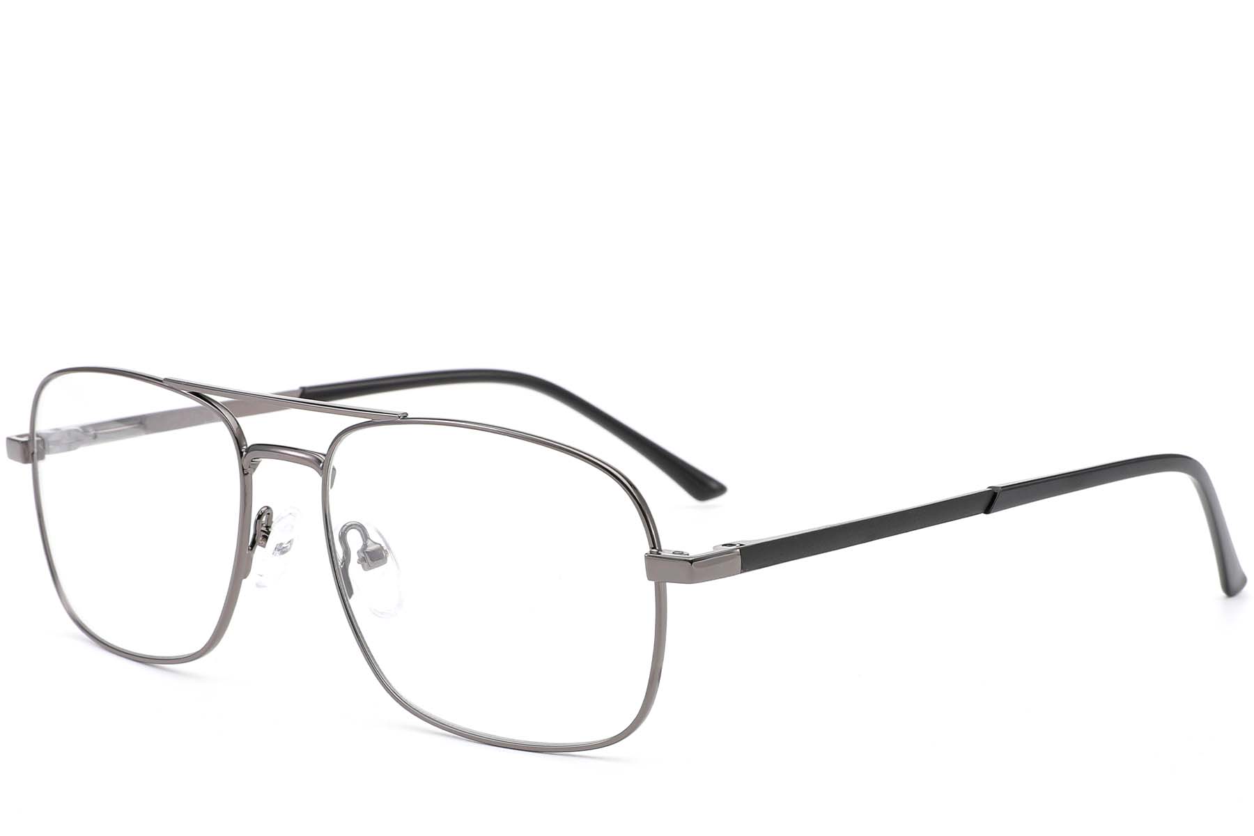 BS0420-0261_Grey_Aviator_Metal_Glasses_corner