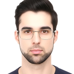 BS0420-0272_Silver_Rectangular_Metal_Glasses_model