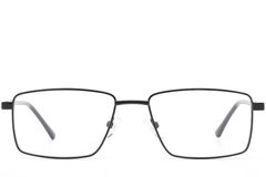 BS0420-0274_Black_Rectangular_Metal_Glasses_front