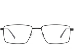 BS0420-0274_Black_Rectangular_Metal_Glasses_front