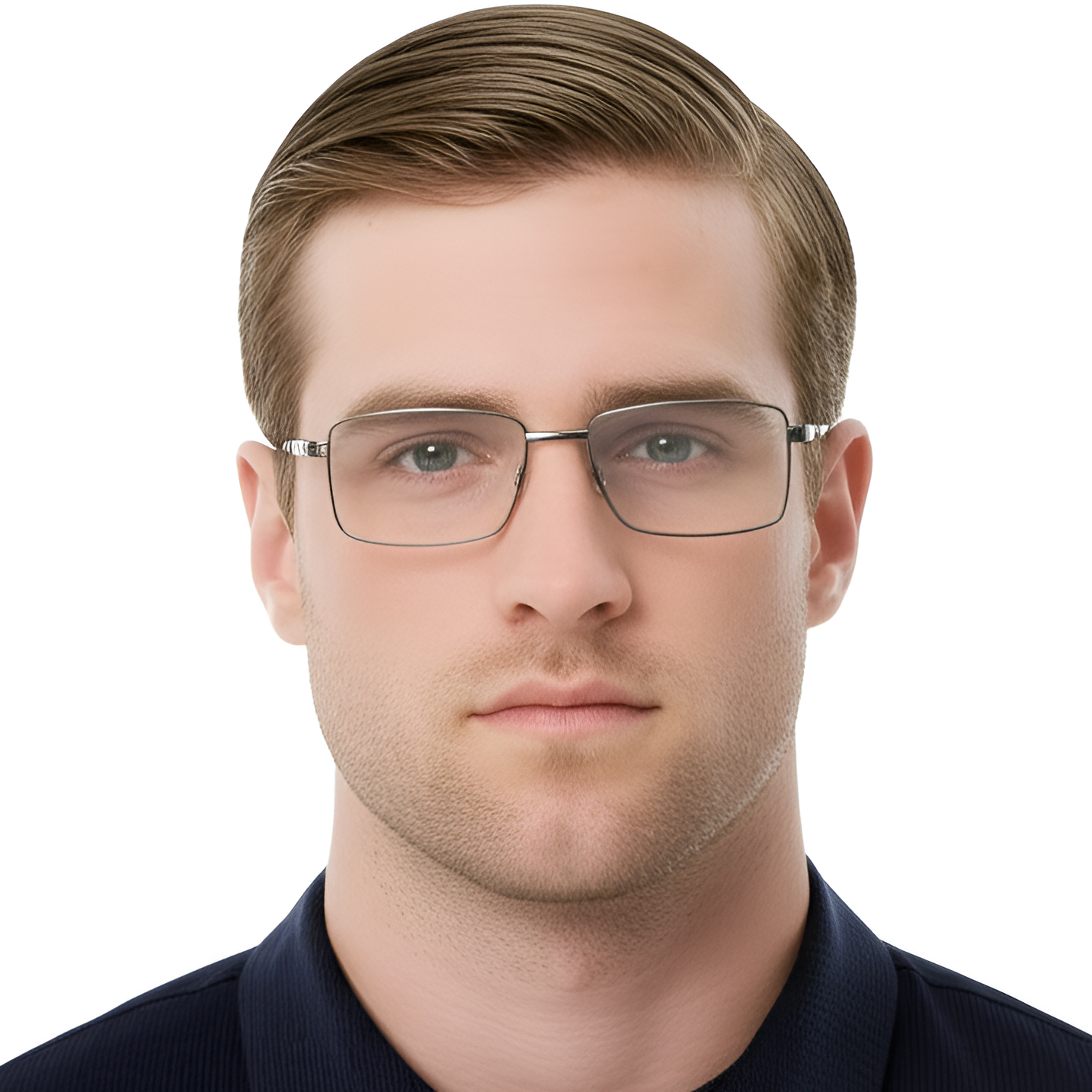 BS0420-0281_Grey_Rectangular_Metal_Glasses_model