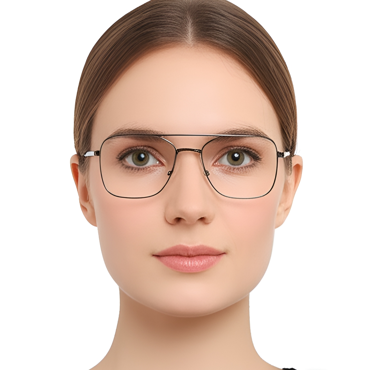 BS0420-0301_Grey_Aviator_Metal_Glasses_model