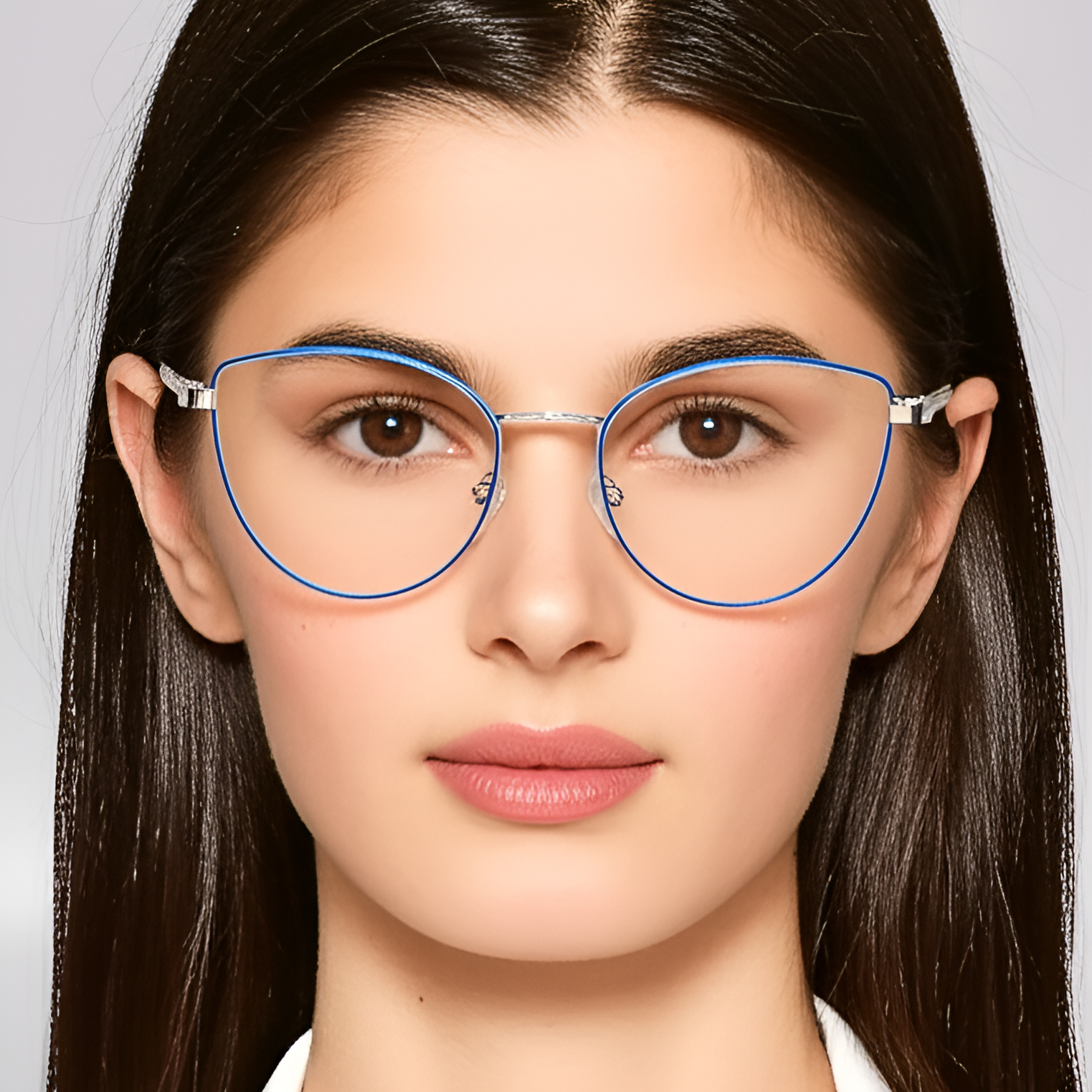 BS0420-0311_Blue_Butterfly_Metal_Glasses_model
