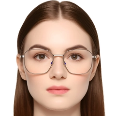 BS0420-0313_Silver_Geometric_Metal_Glasses_model