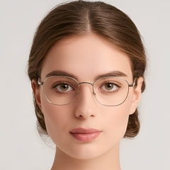 BS0420-0318_Silver_Rectangular_Metal_Glasses_model