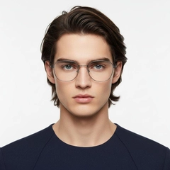 bs0420-0318_silver_rectangular_metal_glasses_model