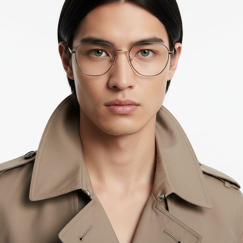 bs0420-0326_pink_geometric_metal_glasses_model