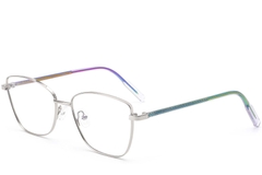 BS0420-0328_Silver_Rectangular_Metal_Glasses_corner