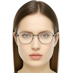 BS0420-0332_Black_Rectangular_Metal_Glasses_model
