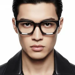 bs0420-0335_grey_rectangular_acetate_glasses_model