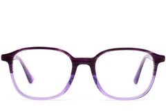 BS0420-0339_Purple_Rectangular_Acetate_Glasses_front