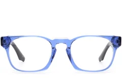 BS0420-0345_Blue_Rectangular_Acetate_Glasses_front