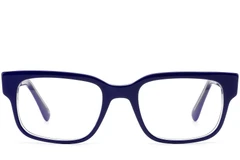 BS0420-0348_Blue_Rectangular_Acetate_Glasses_front