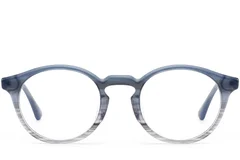 BS0420-0354_Blue_Round_Acetate_Glasses_front