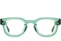 BS0420-0381_Green_Rectangular_Acetate_Glasses_front