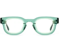 BS0420-0381_Green_Rectangular_Acetate_Glasses_front