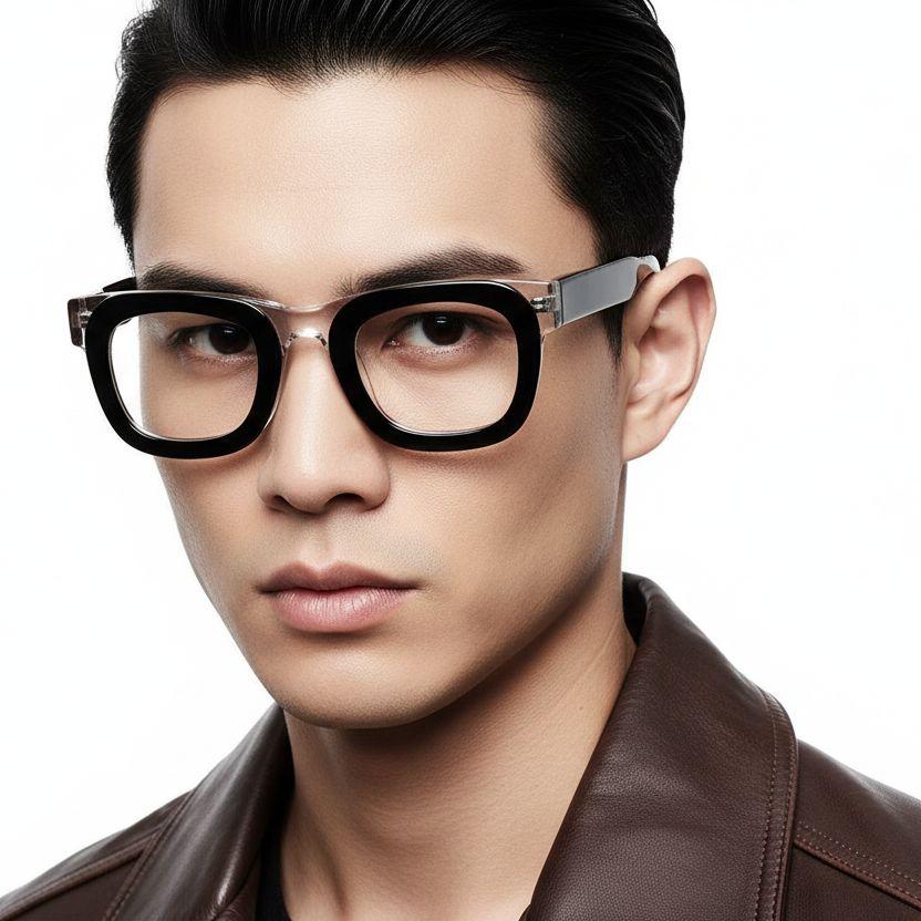 bs0420-0383_black_rectangular_acetate_glasses_model