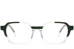 BS0420-0391_Green_Rectangular_Acetate_Glasses_front