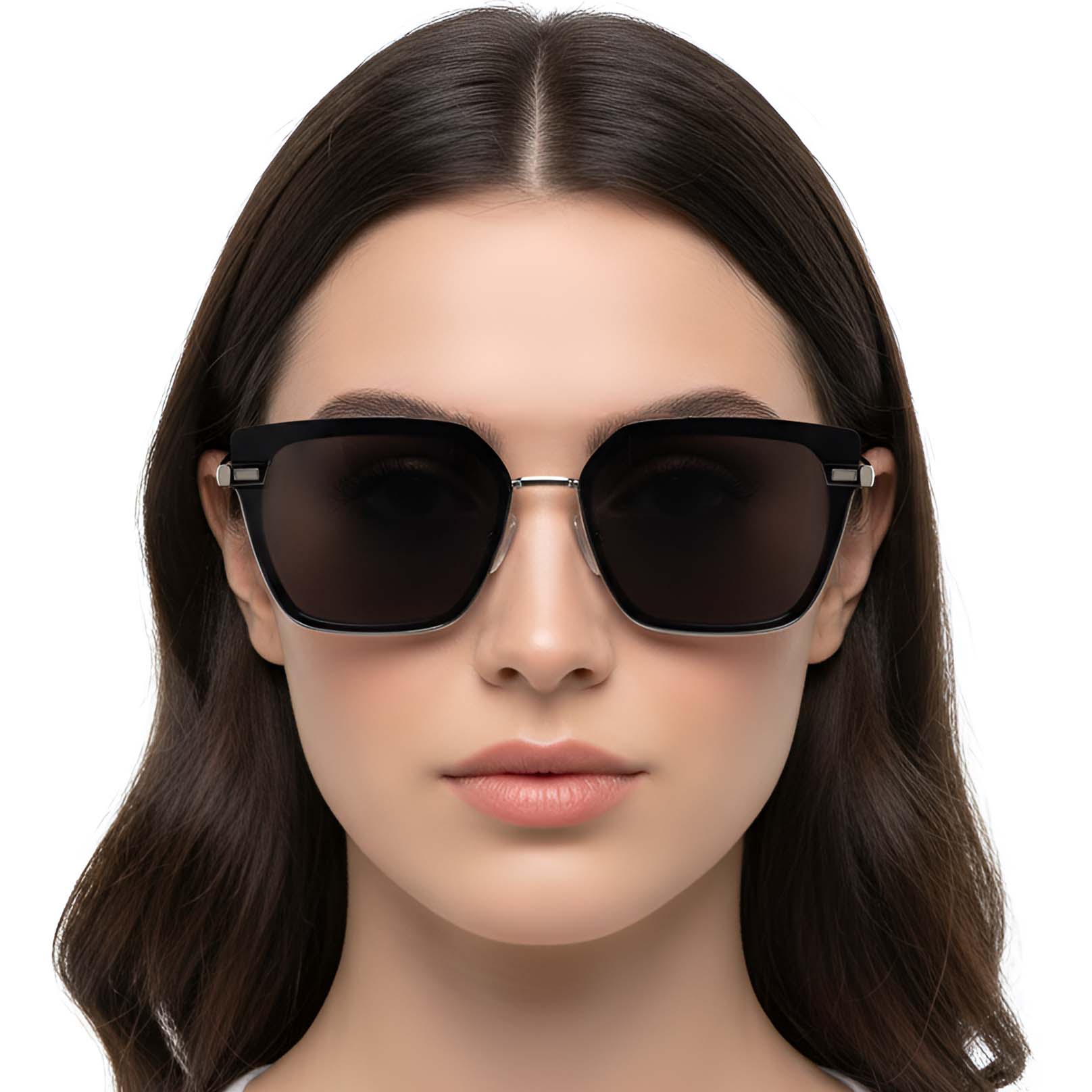 BS0420-0400_Black_Butterfly_Metal_Sunglasses_model