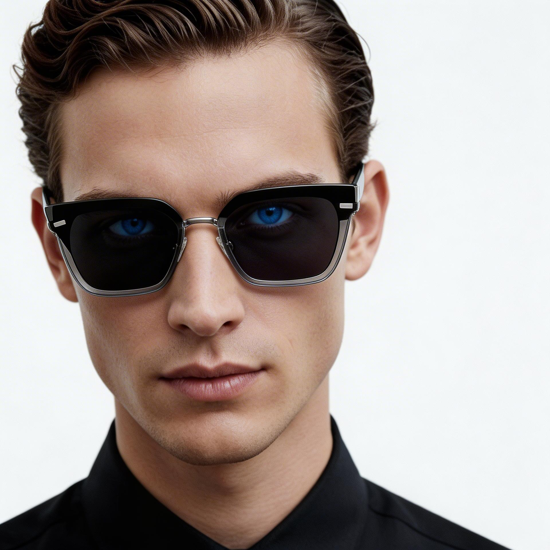 BS0420-0400_Black_Butterfly_Metal_Sunglasses_model