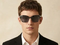 BS0420-0408_Black_Butterfly_TR90_Clip-on Sunglasses-tryon_male