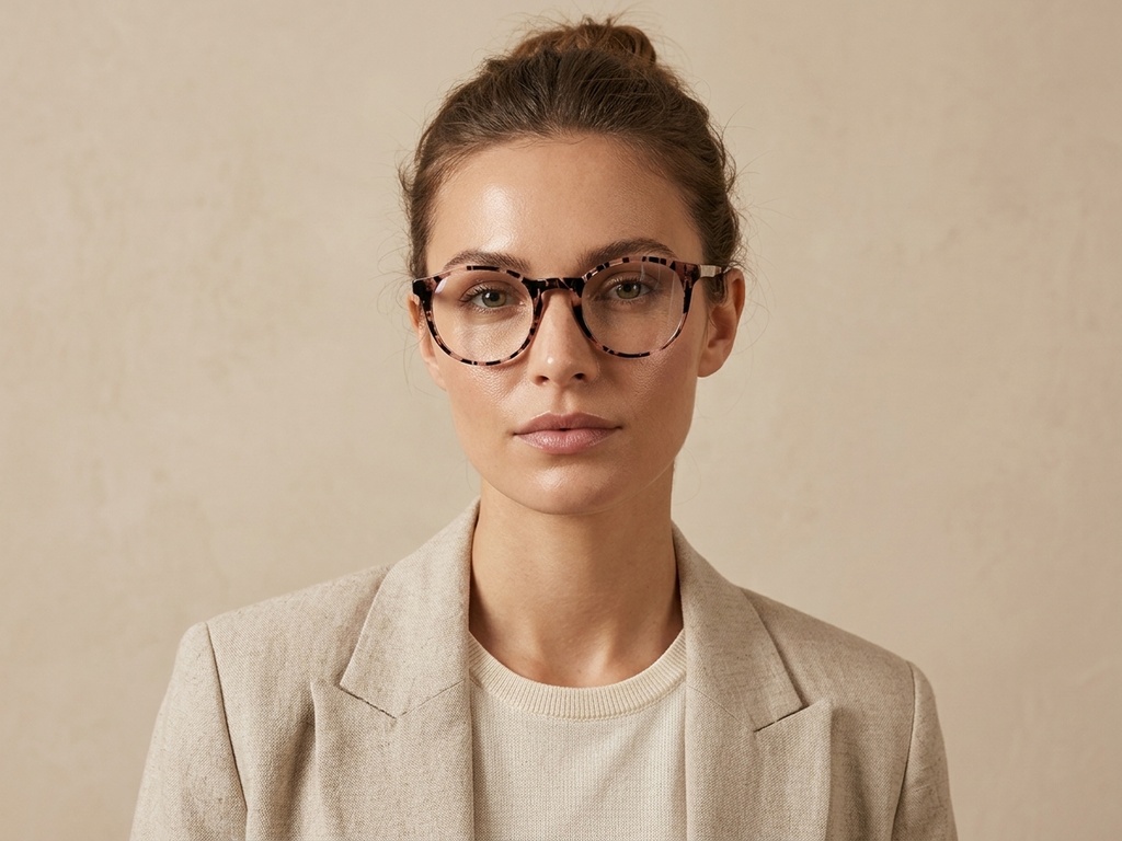 BS0420-0417_Tortoiseshell_Oval_Acetate_Glasses-tryon_female