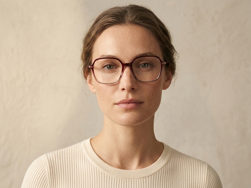 BS0420-0420_Red_Oval_Acetate_Glasses-tryon_female