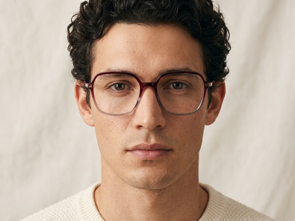 BS0420-0420_Red_Oval_Acetate_Glasses-tryon_male