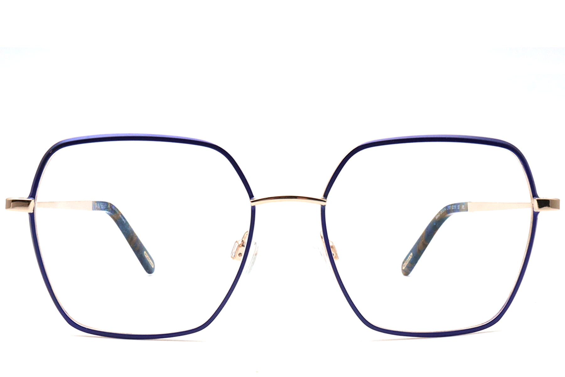 BS0420-0429_Blue_Geometric_Acetate_Glasses_front