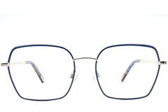 BS0420-0432_Blue_Geometric_Acetate_Glasses_front