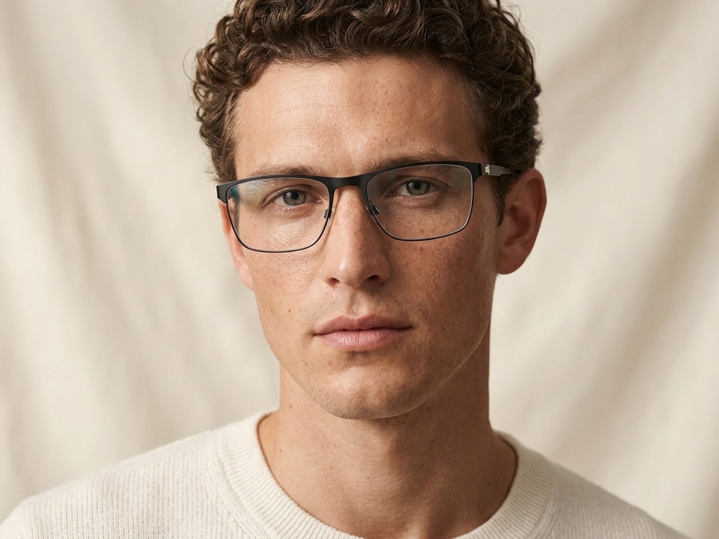 BS0420-0434_Black_Rectangular_Metal_Glasses-tryon_male